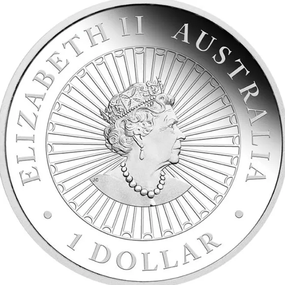 Lunar - Hase - Opal - 1 Unze Silber 2023 + Box +COA*
