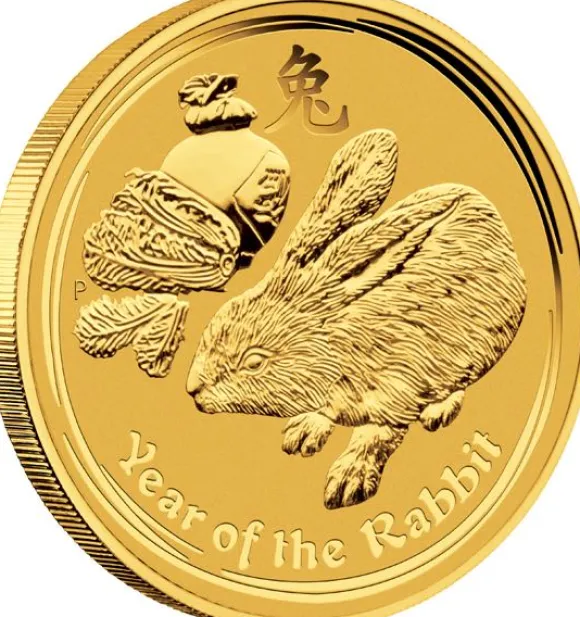 Lunar 2 - Hase - 1/10 Oz Gold 2011