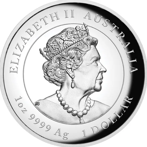 Lunar 3 - Hase - 1 Oz Silber High Relief Proof 2023 + Box + COA