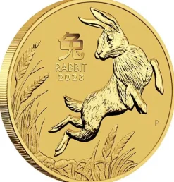 Lunar 3 - Hase - 1/4 Unze Gold 2023