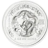 Lunar I Drache 2 Oz Silber 2000*