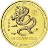 Lunar I Drache 1/4 Unze Gold 2000