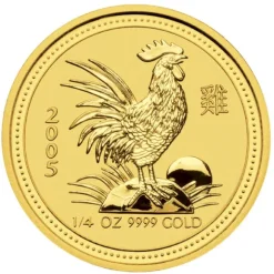 Lunar I Hahn 1/4 Oz Gold 2005