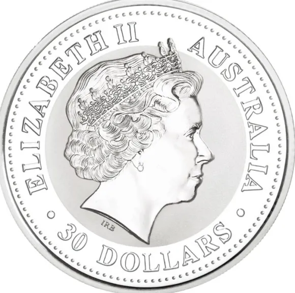 Lunar I - Hund - 1 KG Silber 2006*