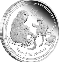 Lunar II Affe 1 KG Silber Proof 2016 + Box + CoA*