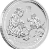 Lunar II - Affe - 2 Oz Silber 2016*
