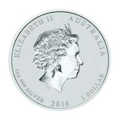 Lunar II - Affe - 1 Oz Silber Privy Mark 2016 *