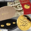 Lunar II Drache 3-Coin-Set Proof + Box + COA