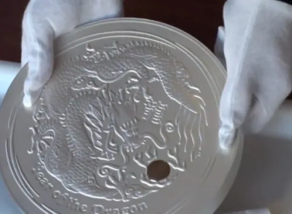 Lunar II - Drache - 10 KG Silber 2012*