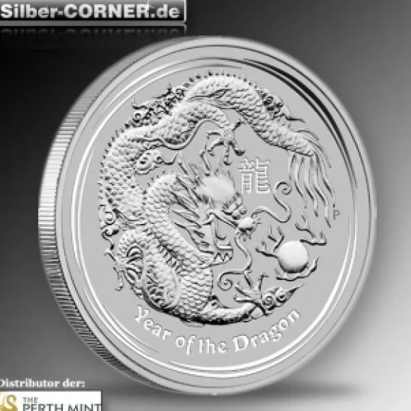 Lunar II - Drache - 10 KG Silber 2012*