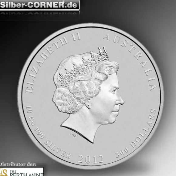 Lunar II - Drache - 10 KG Silber 2012*