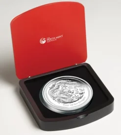 Lunar II Drache 1 KG Silber Proof 2012*