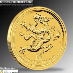 Lunar II Drache 1/2 Oz Gold 2012