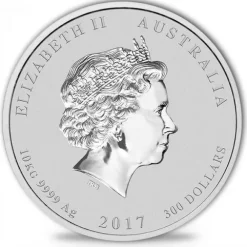 Lunar II - Hahn - 10 KG Silber 2017*