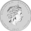Lunar II - Hahn - 1 Oz Silber Privy Mark 2017*