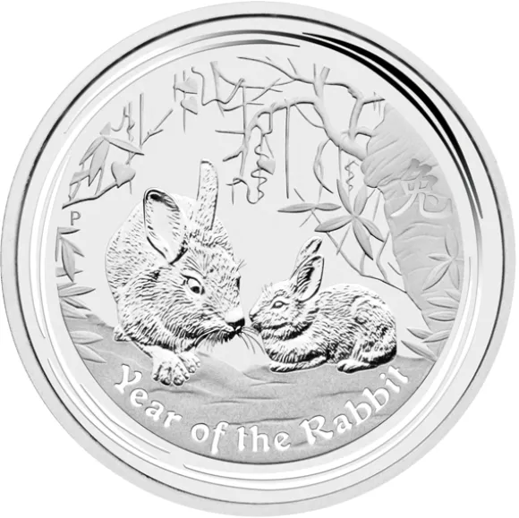 Lunar II - Hase - 10 KG Silber 2011*