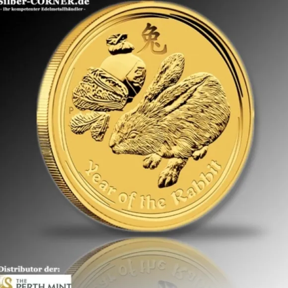 Lunar II Hase 10 Oz Gold 2011