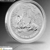 Lunar II Hase 10 Oz Silber 2011 *