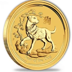 Lunar II - Hund - 1 Kg Gold 2018