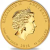 Lunar II - Hund - 1/4 Oz Gold 2018