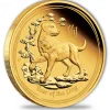 Lunar II - Hund - 1/4 Oz Gold Proof + Box + COA