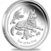 Lunar II - Hund - 2 Oz Silber Proof *