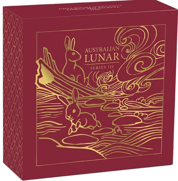 Lunar III - Hase - 1/10 Unze Gold Proof 2023 + Box + COA