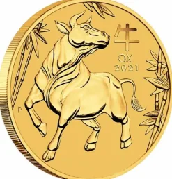 Lunar III - Ochse - 1/4 Oz Gold 2021