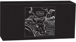 Lunar III - Ochse - Trio 3 x 1 Oz Silber Set + Box + COA*