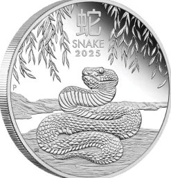 Lunar III 1/2 Oz Proof Silber Schlange 2025*