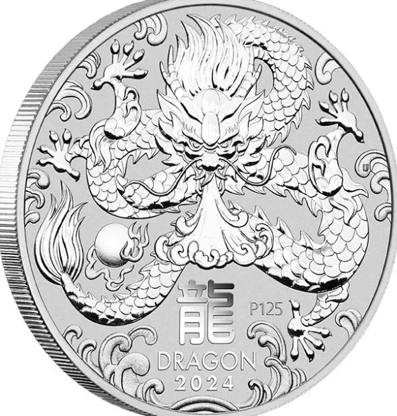 Lunar III 1 Oz Silber Drache 2024*