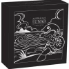 Lunar III 1 Oz Silber farbig Proof Schlange 2025*