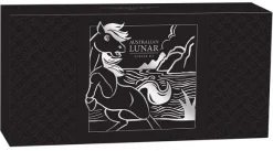 Lunar III Pferd Three Coin Set Silber 2026
