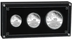 Lunar III Three-Coin-Set Silber Schlange 2025*