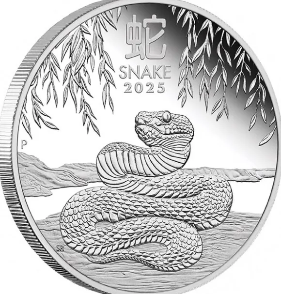 Lunar III Three-Coin-Set Silber Schlange 2025*