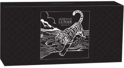 Lunar III - Tiger - 3 Coin Set Silber Proof + Box + COA*