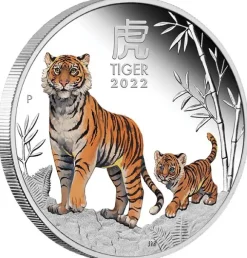 Lunar III - Tiger - Trio Set 2022 +Box +COA *