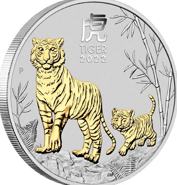 Lunar III - Tiger - Trio Set 2022 +Box +COA *