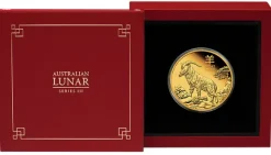 Lunar III Ziege 1 Oz Gold Proof 2027 +Box +COA