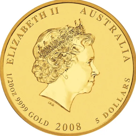 Lunar II - Maus - 1/20 Oz Gold 2008