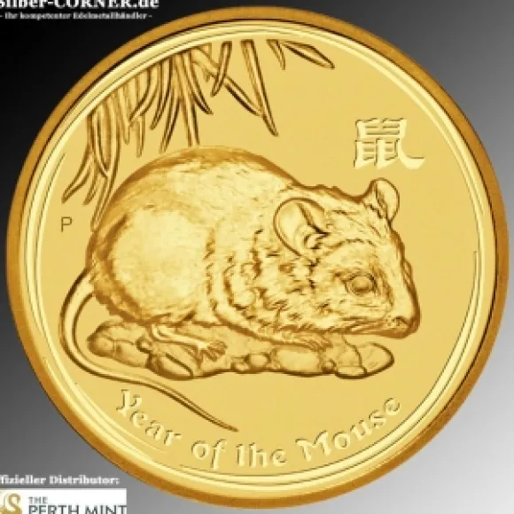 Lunar II - Maus - 1/20 Oz Gold 2008
