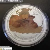 Lunar II - Maus - 1 Oz Silber farbig 2008*