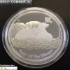 Lunar II 2 Oz Proof Maus Silber 2008 + CoA*