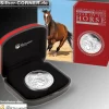 Lunar II Pferd 1 Oz Silber Proof 2014 + Box + CoA*