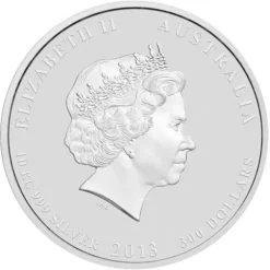 Lunar II - Schlange - 10 KG Silbermünze 2013 *