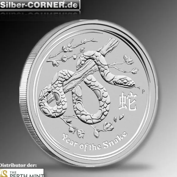 Lunar II - Schlange - 10 KG Silbermünze 2013 *