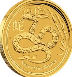 Lunar II - Schlange - 1/10 Oz Gold 2013