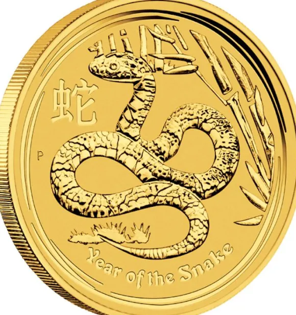 Lunar II Schlange 1/4 Oz Gold 2013
