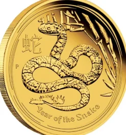 Lunar II - Schlange - 1 Unze Gold Proof 2013 + Box + Zertifikat
