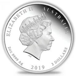 Lunar II - Schwein - 3 Coin Set Silber Proof 2019 + Box + COA*